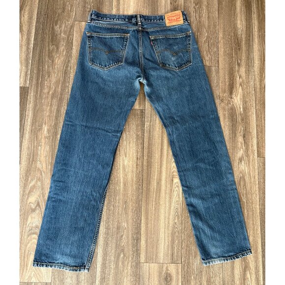 LEVI'S 505 MENS DENIM BLUE JEANS 36X34 CASUAL - WORK - LONG - Picture 7 of 9